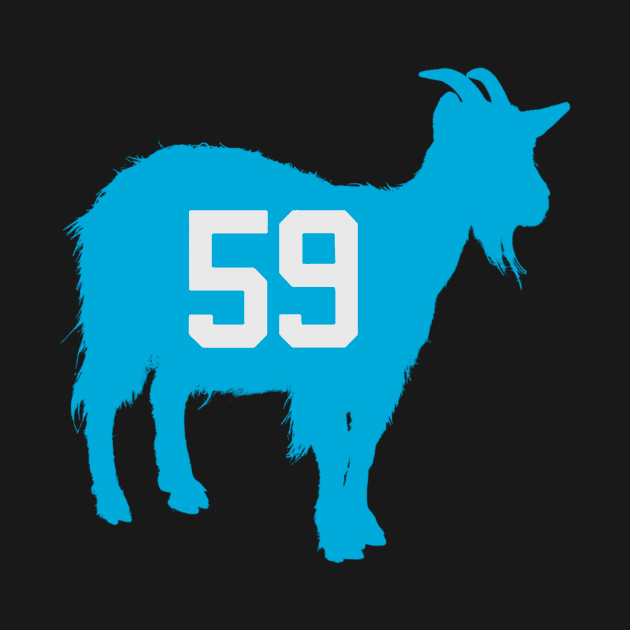 Luke Kuechly "GOAT" by ThePunkPanther