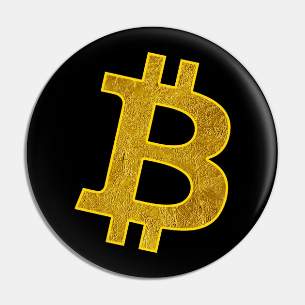 Bitcoin BTC coin Crypto coin Crytopcurrency Pin by JayD World