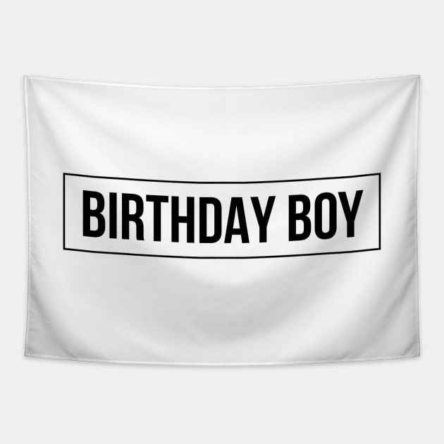 Birthday Boy Tapestry by Textee Store