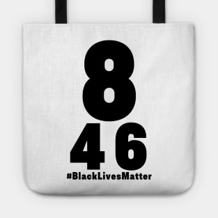 Black Lives Matter Geroge Floyd 8 Minutes 46 Second Tote