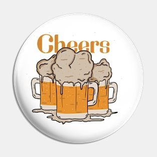 Cheers drink Pin