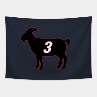 Dwyane Wade Miami Goat Qiangy Tapestry