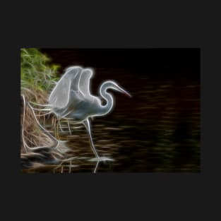 Electric Egret T-Shirt