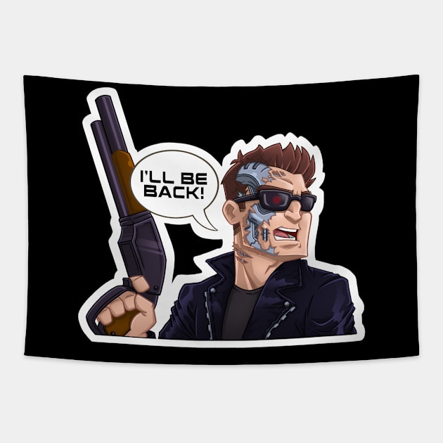 T-800 Tapestry by Hana77