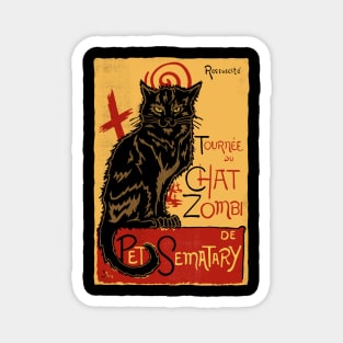 Chat Zombi (Collab w/ Demonigote) Magnet