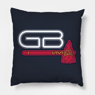 Greenville Braves Reimagined Pillow