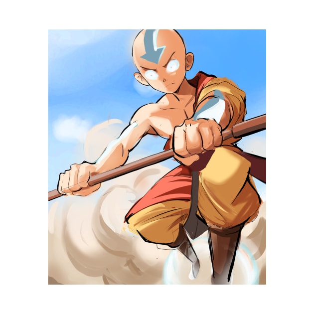 Avatar Aang by Mr.Spoon