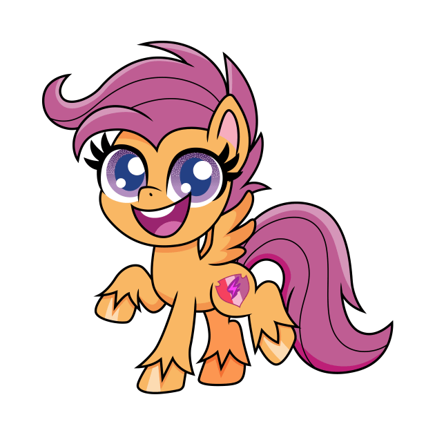 Pony Life Scootaloo by CloudyGlow