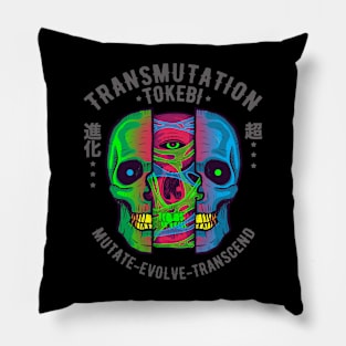 Transmutation Double Skull Pillow