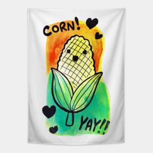 Watercolor Corn! Yay! Tapestry