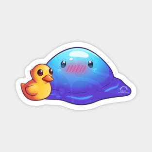 Puddle Slime & Rubber Ducky Magnet