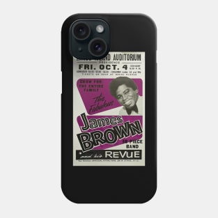 SOUL CONCERT JAMES BROWN Phone Case