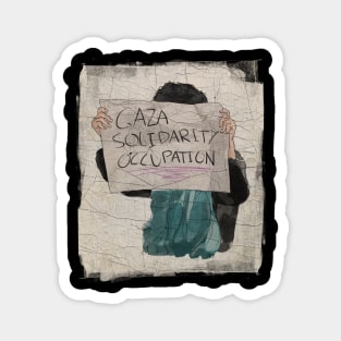 Gaza Solidarity Occupation - Original Artwork Magnet