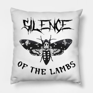 Silence of the lambs t-shirt Pillow