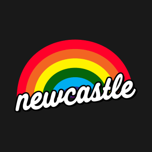 Newcastle Gay Pride Rainbow Flag for LGBT T-Shirt