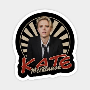 Vintage Circle Kate McKinnon Magnet