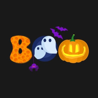 BOO - Cute Halloween Shirt - Halloween - T-Shirt