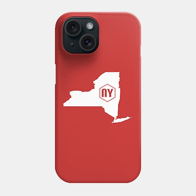 New York Homer (White) Phone Case by caknuck