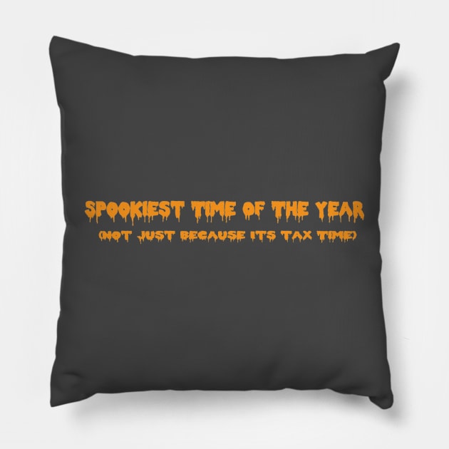 The Weekly Planet - He says it every year Pillow by dbshirts