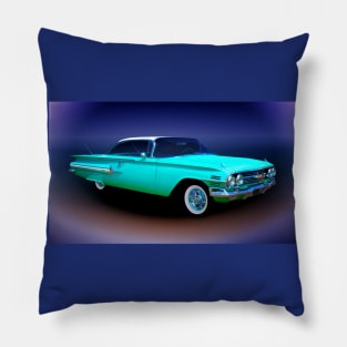 1960 Chevy Impala Sport Coupe Pillow