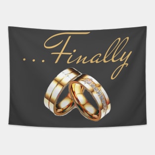 i'm finally getting married Tapestry