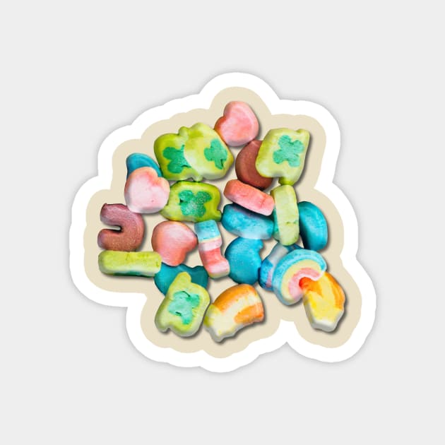 Marshmallows Magnet by dinaaaaaah