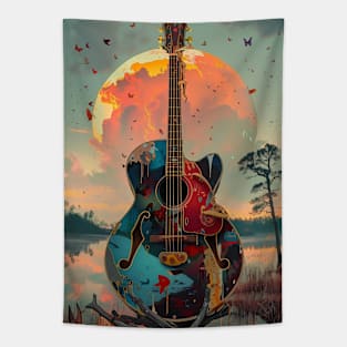 Delta Guitar Dreams Tapestry