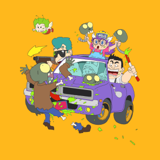 Doctor Slump zombie car rampage T-Shirt