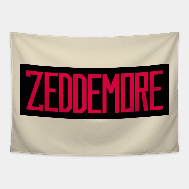 Zeddemore Name Badge (Ghostbusters) Tapestry by GraphicGibbon