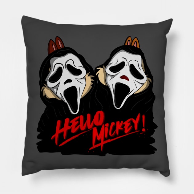 Screamunk Pillow by RyDesign.AZ
