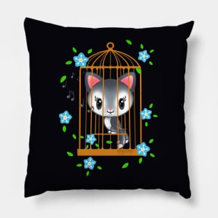 Catbird Pillow