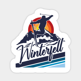 Fictional Ski Resorts Magnet