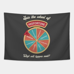 Wheel of Misfortune Tapestry