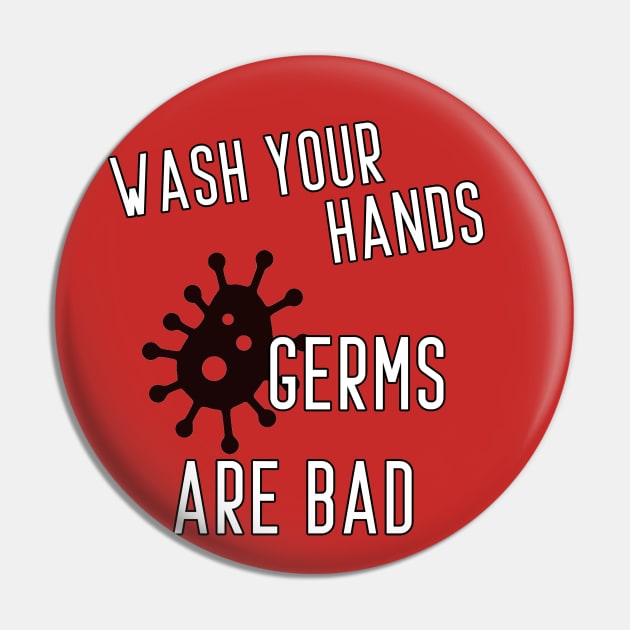 wash your hands Germs are bad Pin by PRINT-LAND