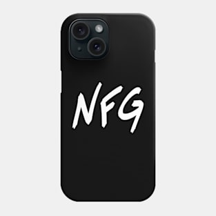 NFG White A Phone Case