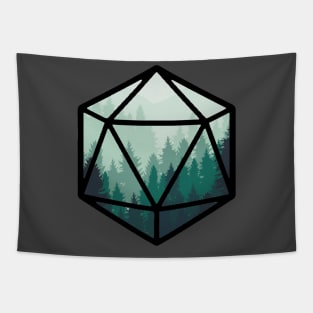 Green Forest D20 Tapestry