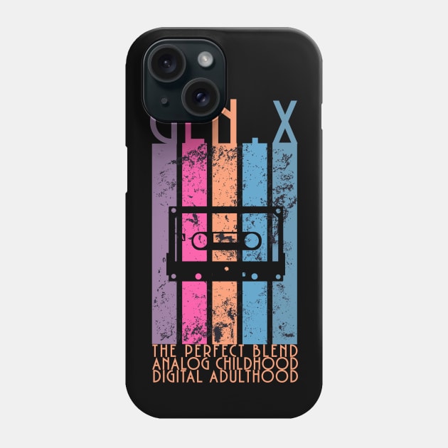 Retro purple Generation X Phone Case by Maison de Kitsch