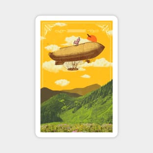 ADVENTURE BLIMP Magnet