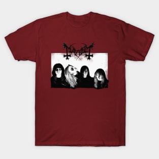 Black Metal Mayhem T-Shirts for Sale