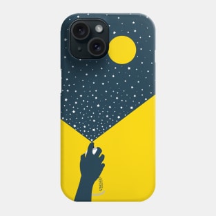 Starlight With Moon Accent Phone Case