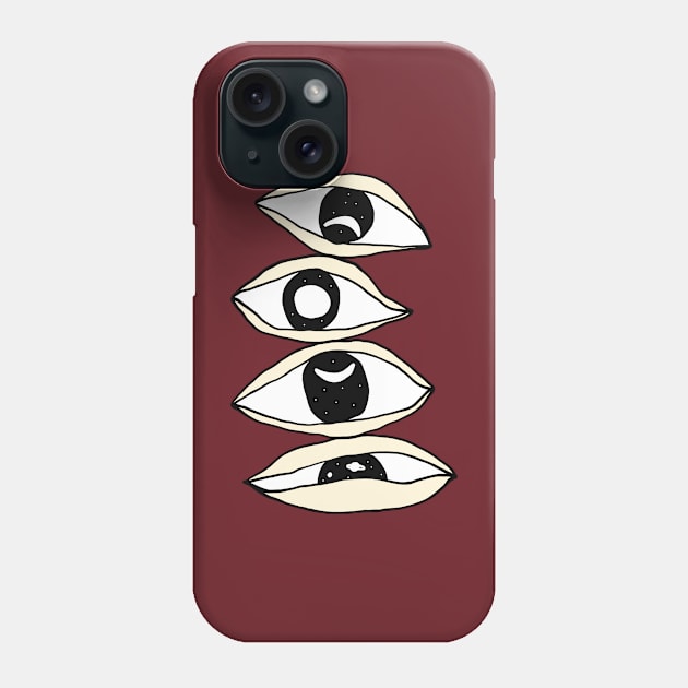 Cosmic Eye Stack Phone Case by ManoTakako