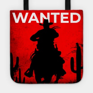 Red Dead Wanted Vintage Tote