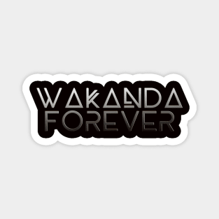 Wakanda Forever! Magnet