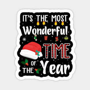 It's The Most Wonderful Time Of The Year Funny Christmas Magnet