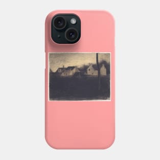 Landscape with Houses Phone Case