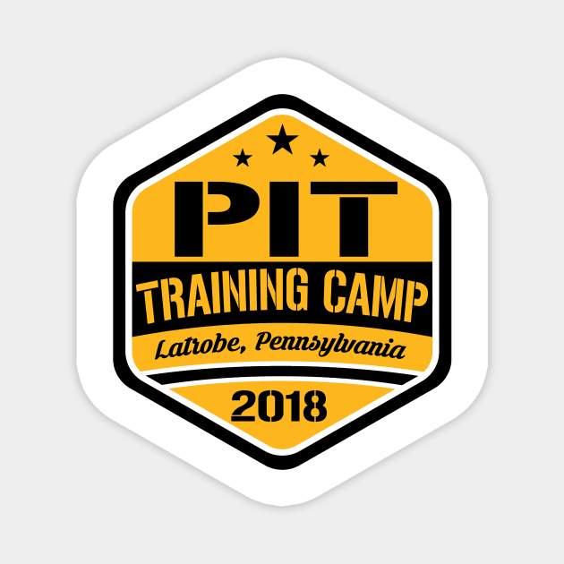 Football TRAINING CAMP Latrobe, Pennsylvania Magnet by OffesniveLine