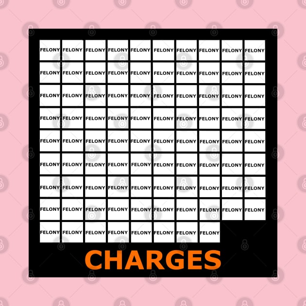 88 FELONY CHARGES - Grid - Front by SubversiveWare