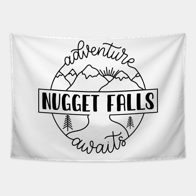 Nugget Falls hiker gift for climber. Perfect present for mother dad friend him or her Tapestry by SerenityByAlex