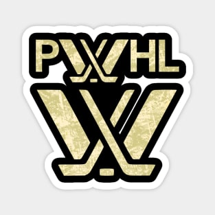 Pwhl Logo Distressed effect Magnet