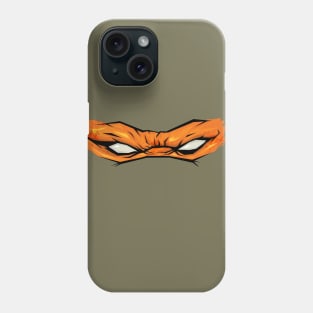 Angry Mikey mask ninja TMNT Phone Case